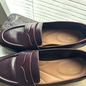 Clarks | Aubergine Tilmont Zoe Leather Loafer - Women